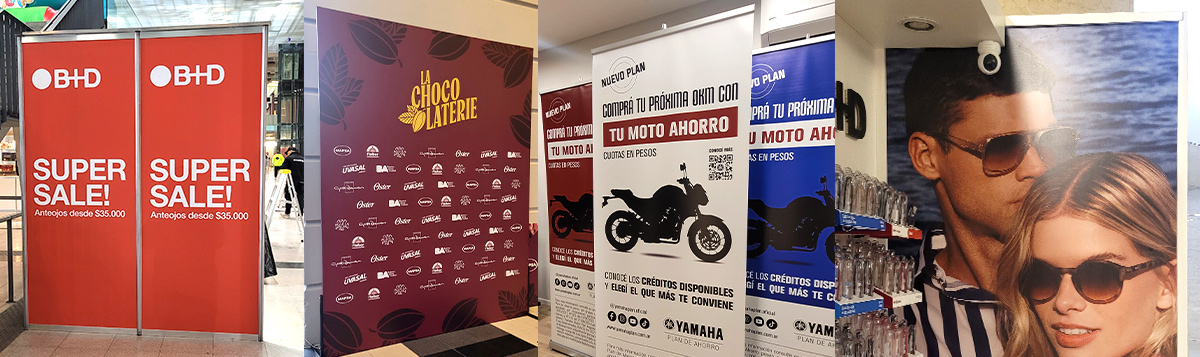 Cartelería gran formato UV en Buenos Aires